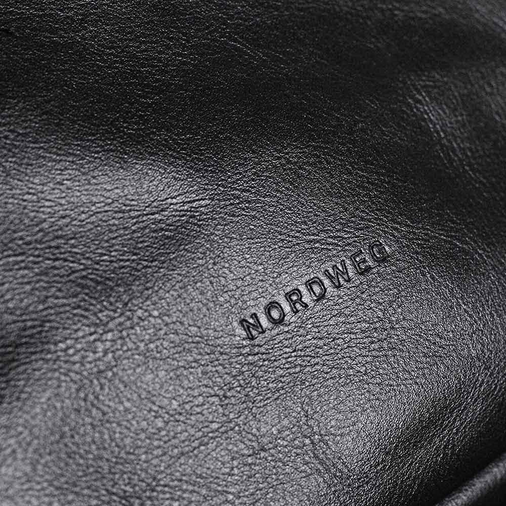 Leather Travel Bag Nomad Nordweg NW081A | Full-Grain Leather Duffel for Weekender, Cabin, Carry-On, Luggage | Stylish