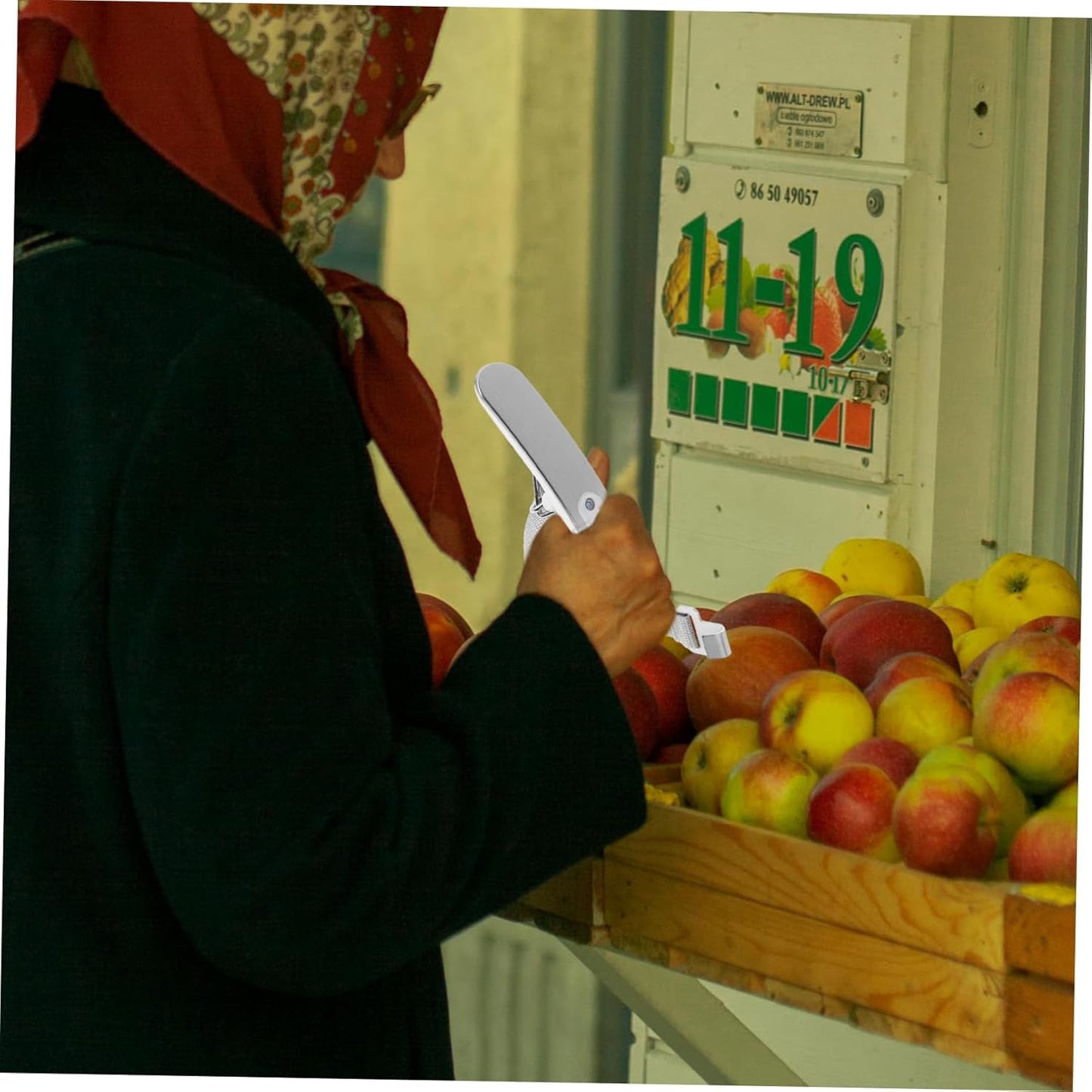 Digital Portable Luggage Scale Accurate Weighing Tool for Suitcases and Compact Design for Capacity for Travelers and