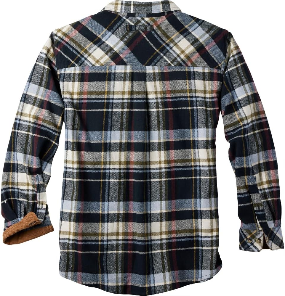 Legendary Whitetails Men's Flannel Shirt Long Sleeve Button Down 100% Cotton