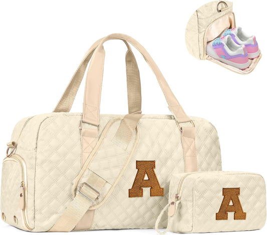 Birthday Gifts for Women Girls Duffle Bag: Christmas gifts Letter Carry on bags, Dance Cheer bag Sports for Girl, Kid Gymnastics Bags, Birthday Gifts for Women Girl Kids Teens Mom