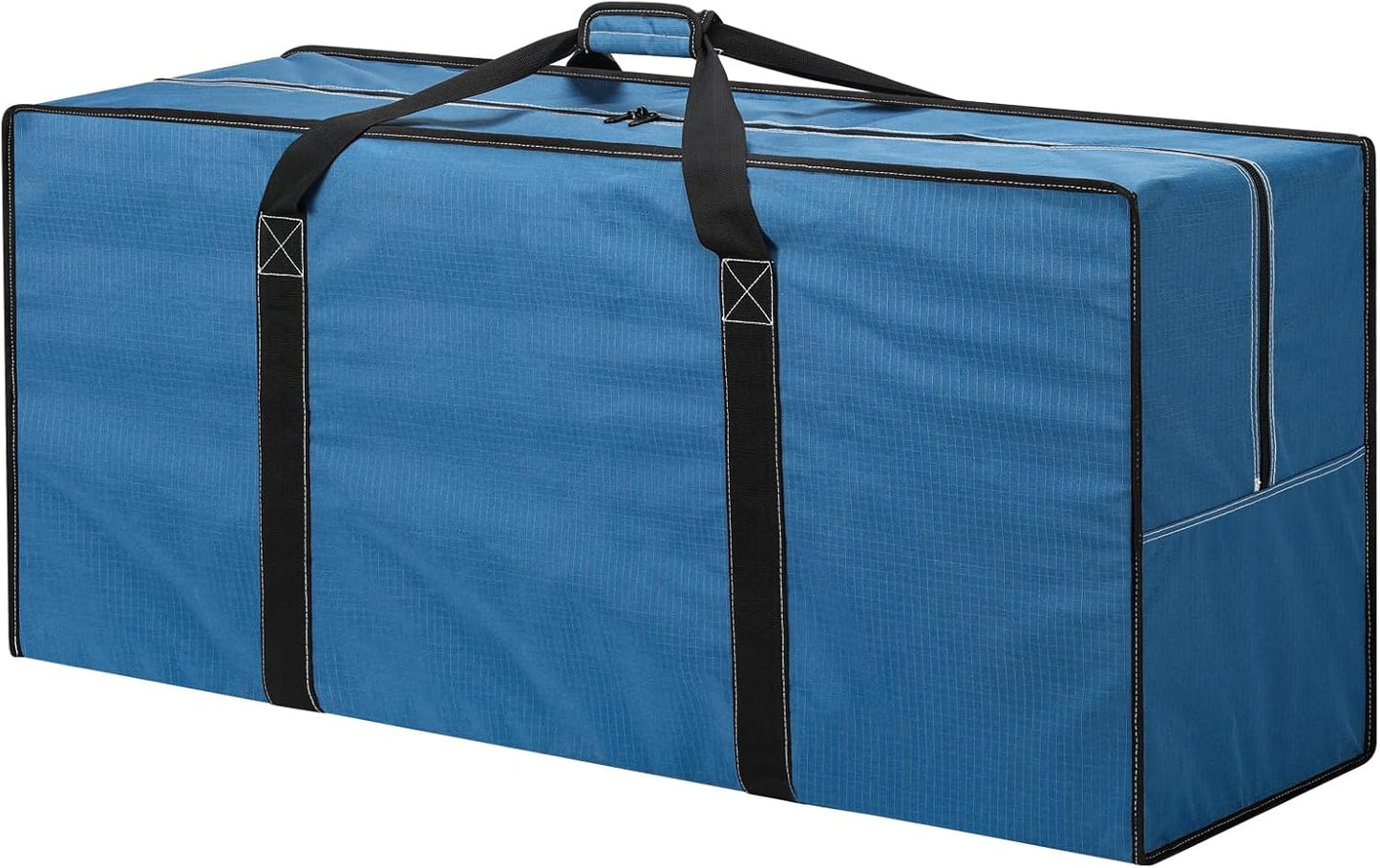 155L Extra Large Duffle Bag - 42 inch Heavy Duty & Water Resistant Duffel Bag Durable Luggage Storage Bag for Camping, Travel, Sports (Blue)