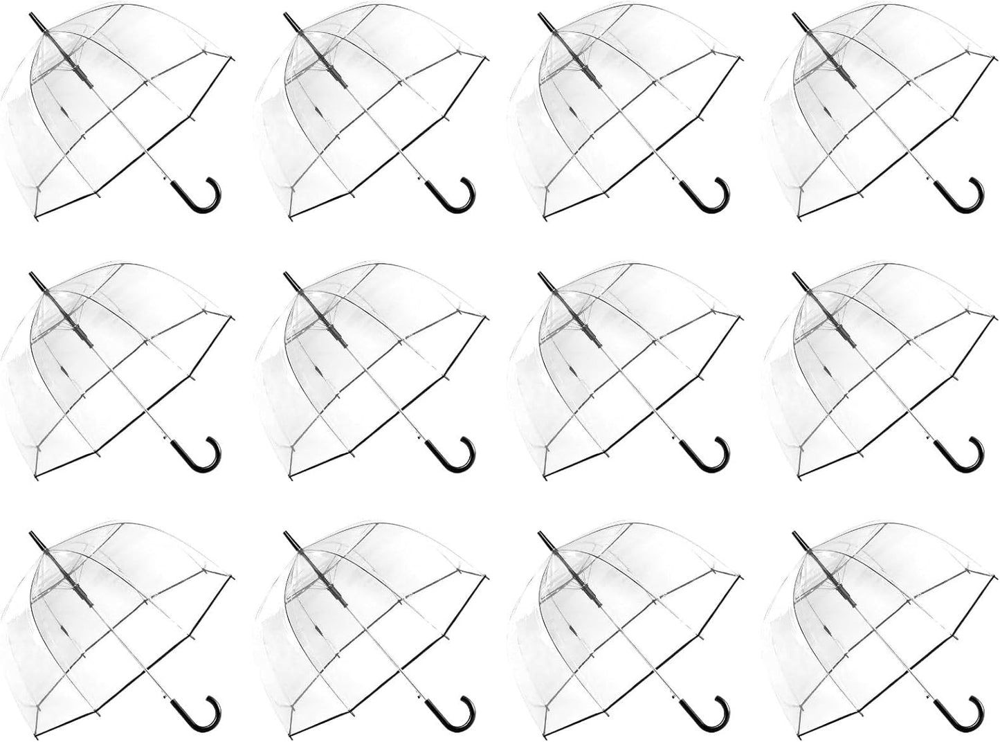 ShedRain Bubble Umbrella – See Through, Rain & Windproof Umbrella - Perfect for Weddings, Prom, Outdoor Events - Automatic Open