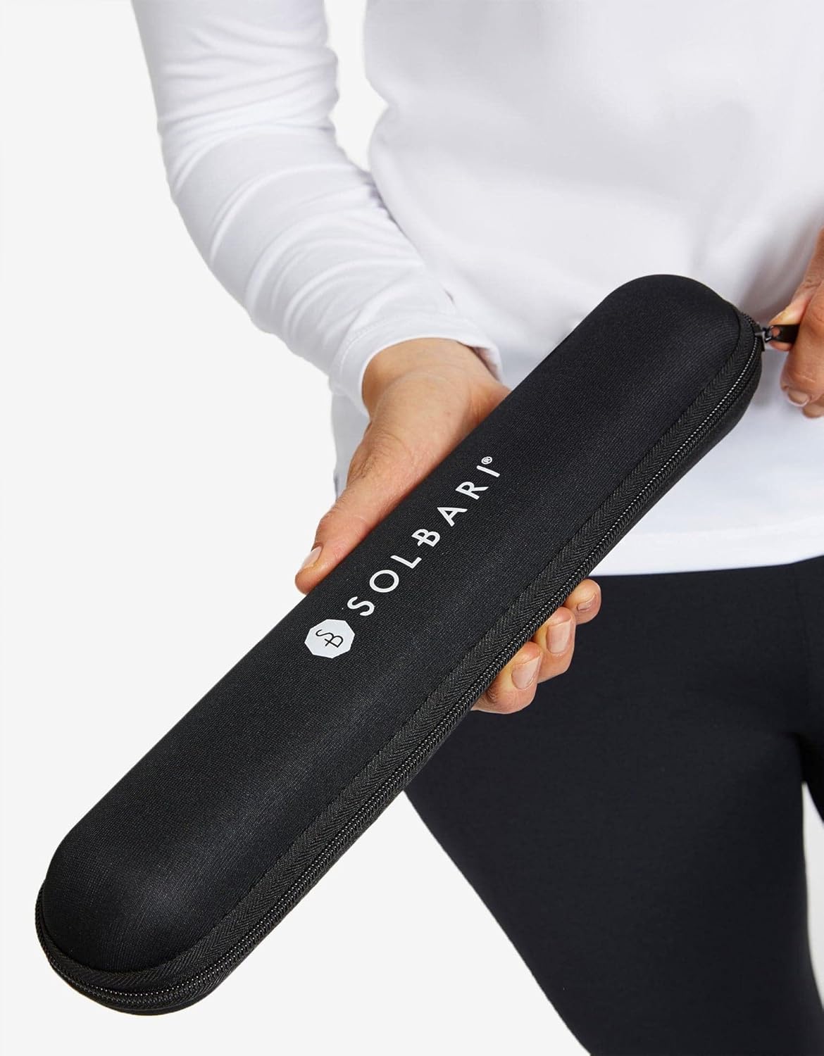 Solbari Compact Sun Protective Umbrella UPF 50+ UV Protection, Ultra-Light & Travel-Friendly, Reflective Sun Protection for Beach, Picnics, & Outdoor Festivals