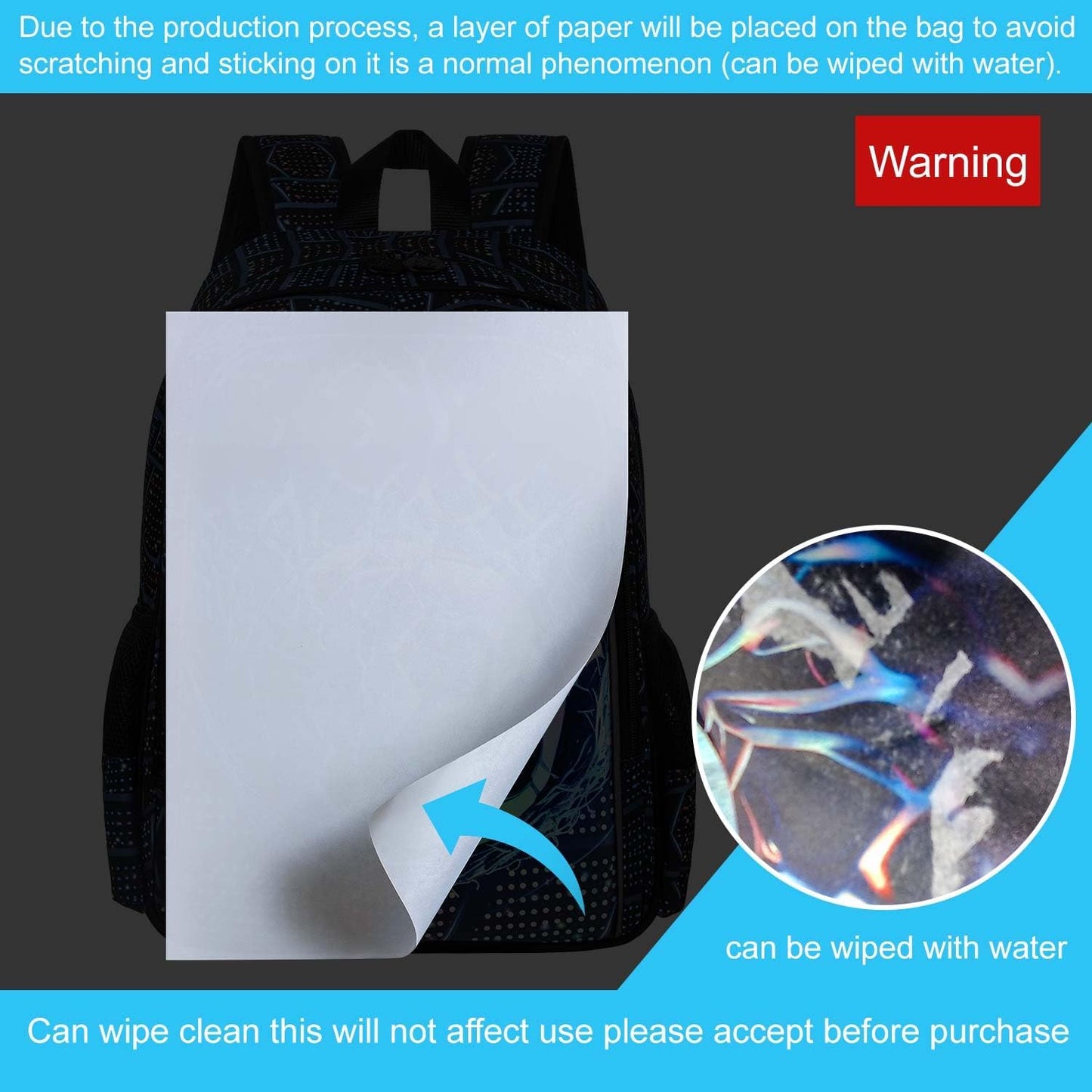 16" Dinosaur Backpack for Boy, 3Pcs Kids School Bookbag for Elementary Preschool Kindergarten, School Backpacks with Lunch Box(Green)