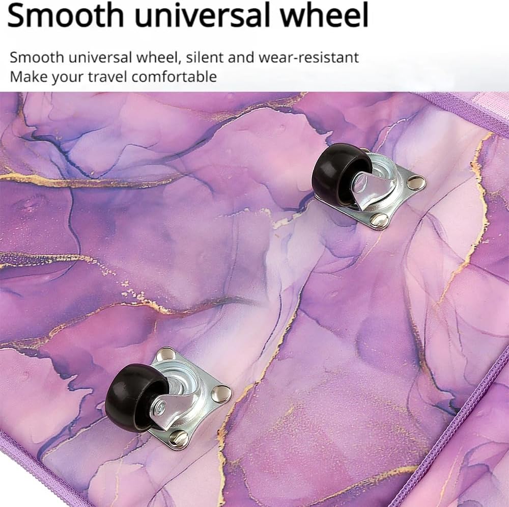 Large Travel Duffel Bag With Wheels Waterproof Lightweight, Sports Tote Gym Bag, Carry on Luggage with Dry&Wet Separation for Gym, Vacation