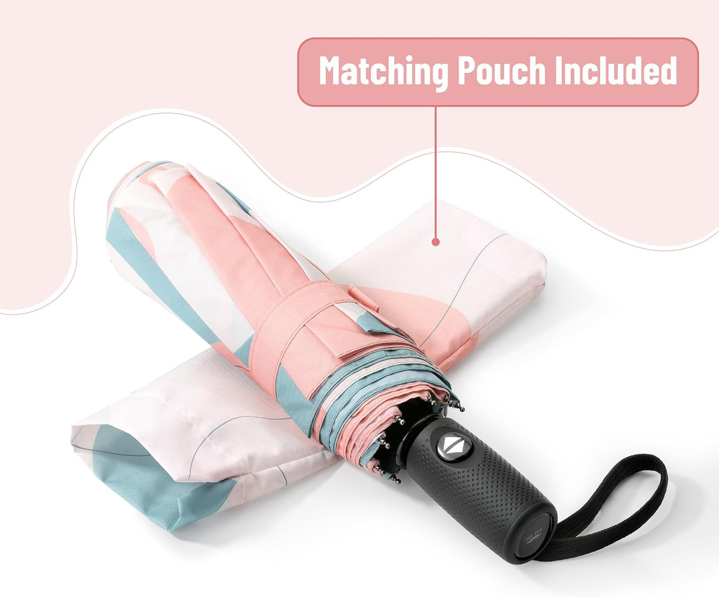 Mr. Pen- Windproof Travel Umbrella, Automatic Umbrellas for Rain, Compact