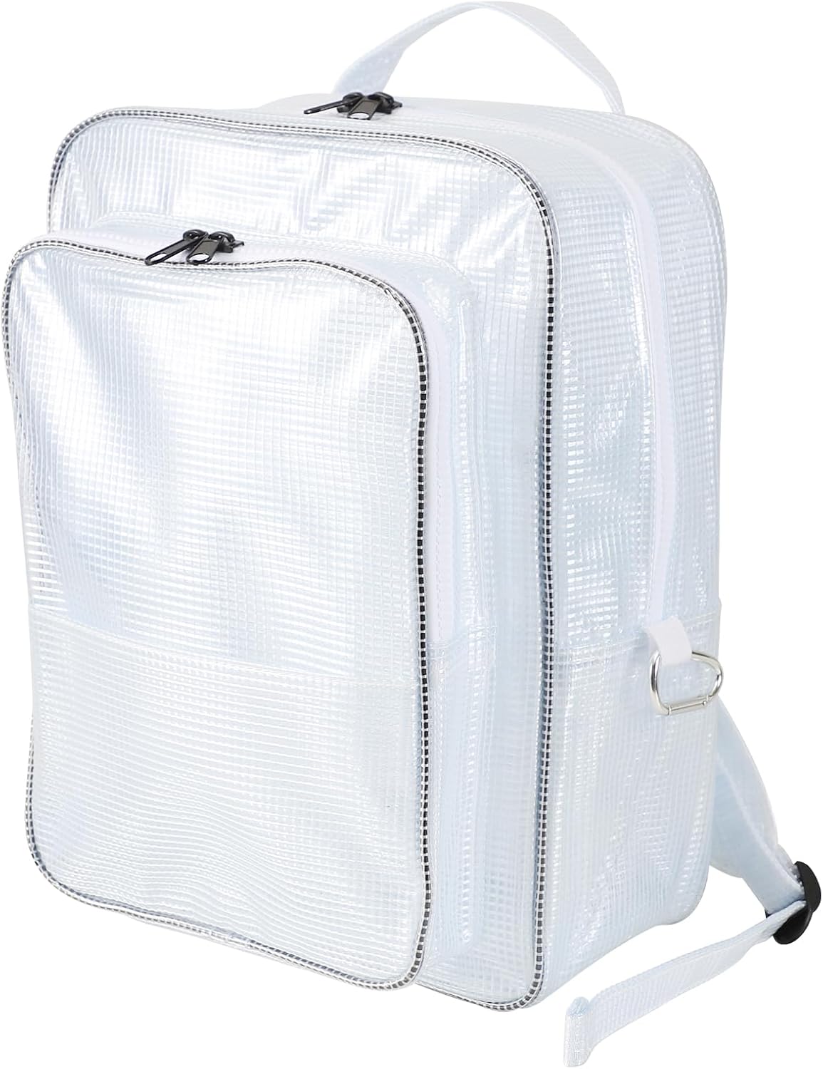 15.7 Inch Tool Backpack-Transparent & Anti-static Cleanroom Engineer Tool Bag for Work and Travel