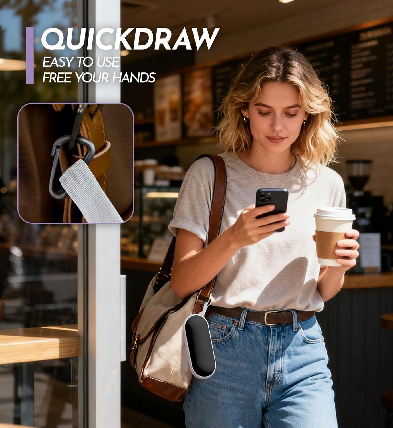 Travel Mini Umbrella Compact Small & Lightweight, UV Rain Protection, Pocket-Sized Folding Umbrellas with Quickdraw & Case for Men Women & Kids Backpack