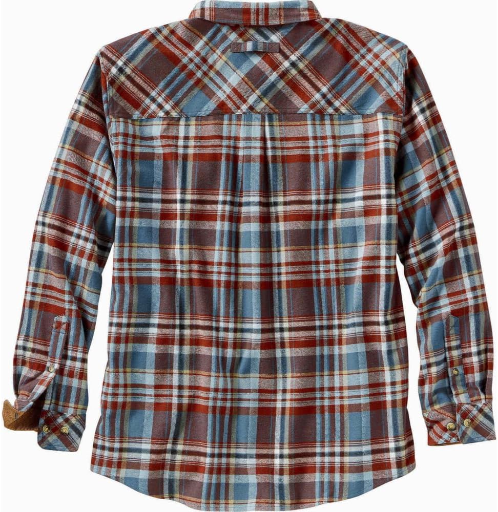 Legendary Whitetails Men's Flannel Shirt Long Sleeve Button Down 100% Cotton