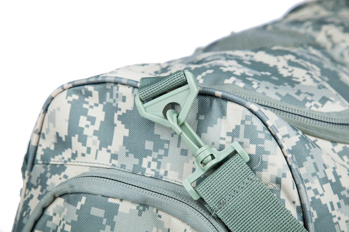 Gym Bag Duffle Bags for Men Women with Shoes Compartment Sport Weekend Travel Overnight Carry On Bag for Tactical Military Travel Work Out Bags (2.0 ACU)