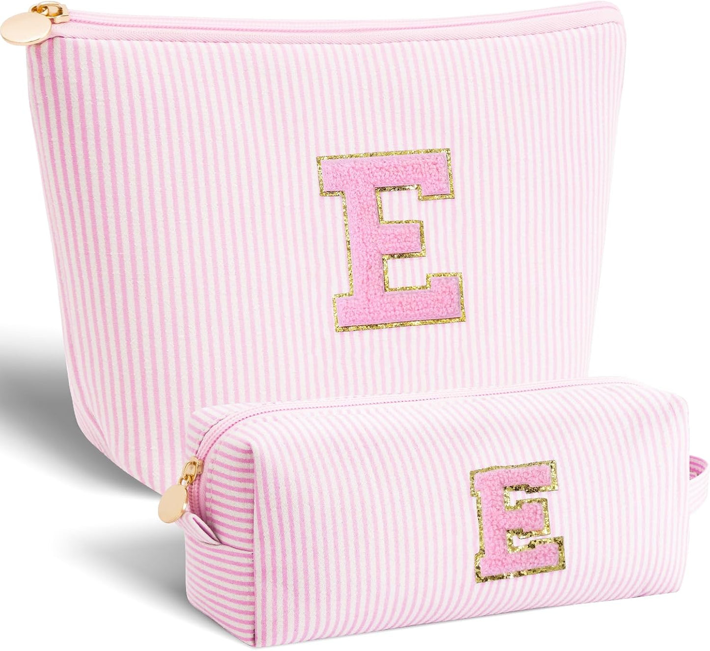 Room Essentials for Girls Teen Girl Travel - Easter Basket Stuffers Birthday Gifts for Girls Teens Kids Daughter Sister Her,Cute Trendy Stuff Makeup Bag Set Cosmetic Bag - Pink,E