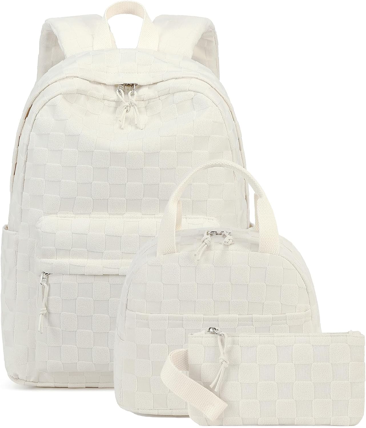 LEDAOU Backpack for Girls School Bag Kids Bookbag Teen Backpack Set Daypack with Lunch Bag and Pencil Case