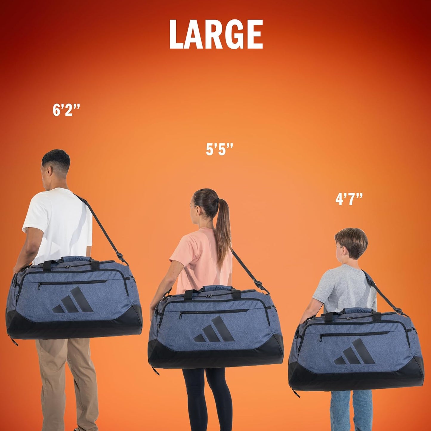 adidas Defender 5.0 Duffel Bag – Durable for Sports, Gym & Travel