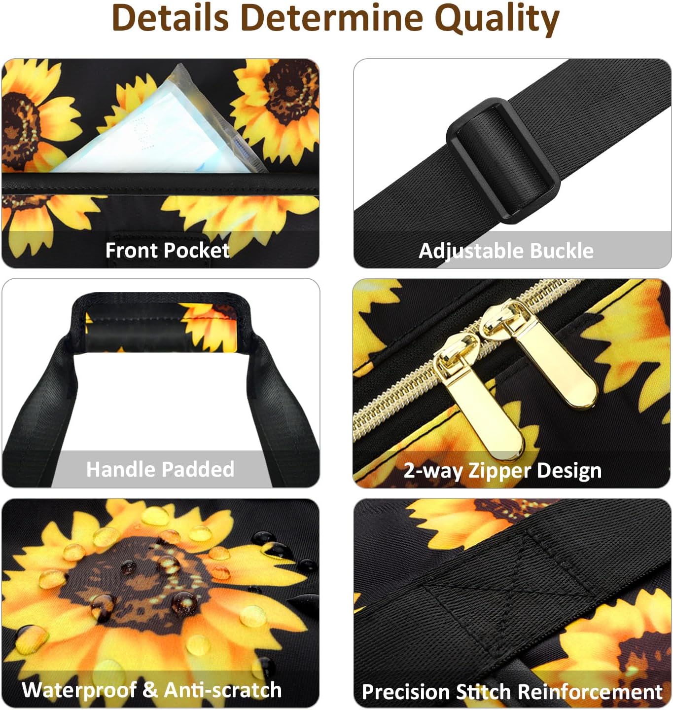 Expandable Travel Duffle Bags Weekender Overnight Bags for Women Men Hospital Bag for Women Labor Delivery with Toiletry Bag Waterproof