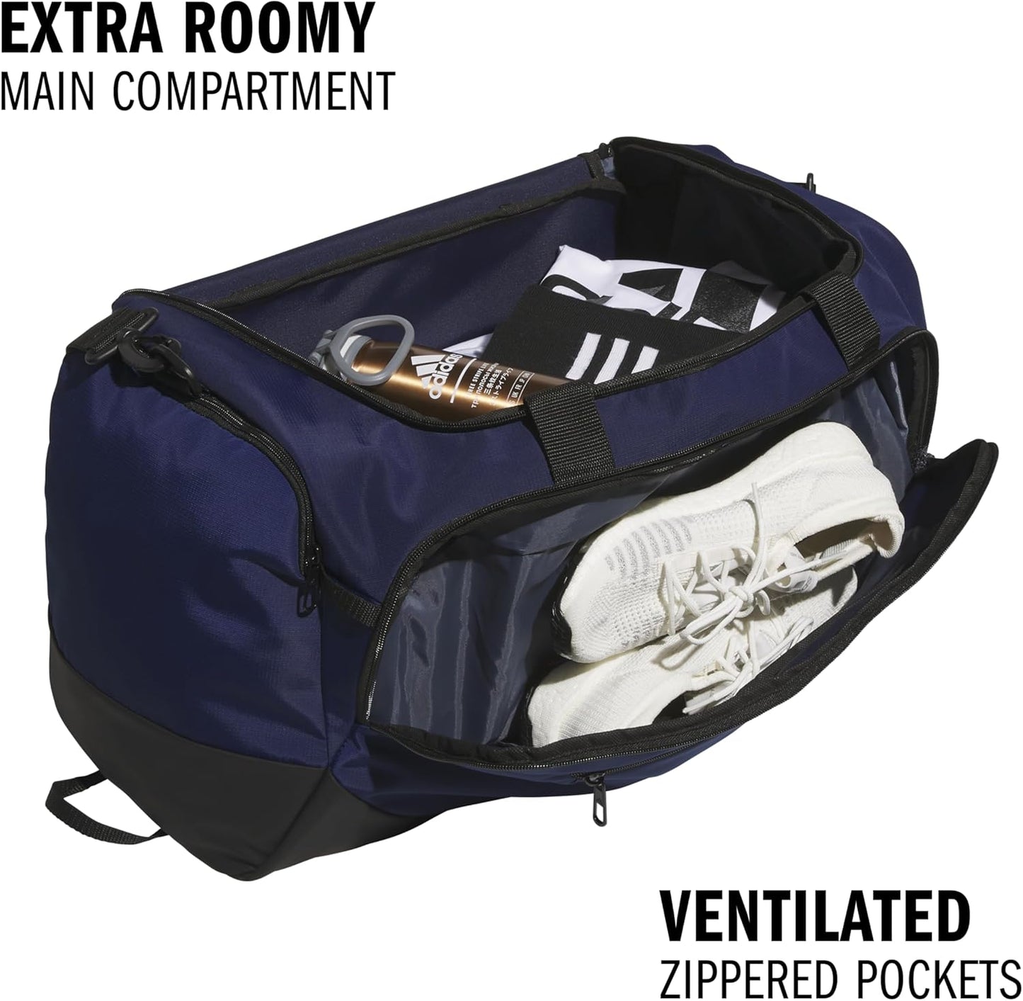 adidas Defender 5.0 Duffel Bag – Durable for Sports, Gym & Travel