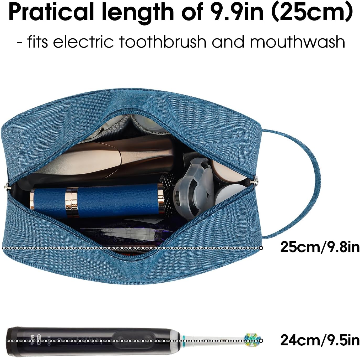 Narwey Travel Toiletry Bag for Women Traveling Dopp Kit Men Travel Bag for Toiletries Cosmetic Bag Makeup Bag Medicine Bag for Traveling