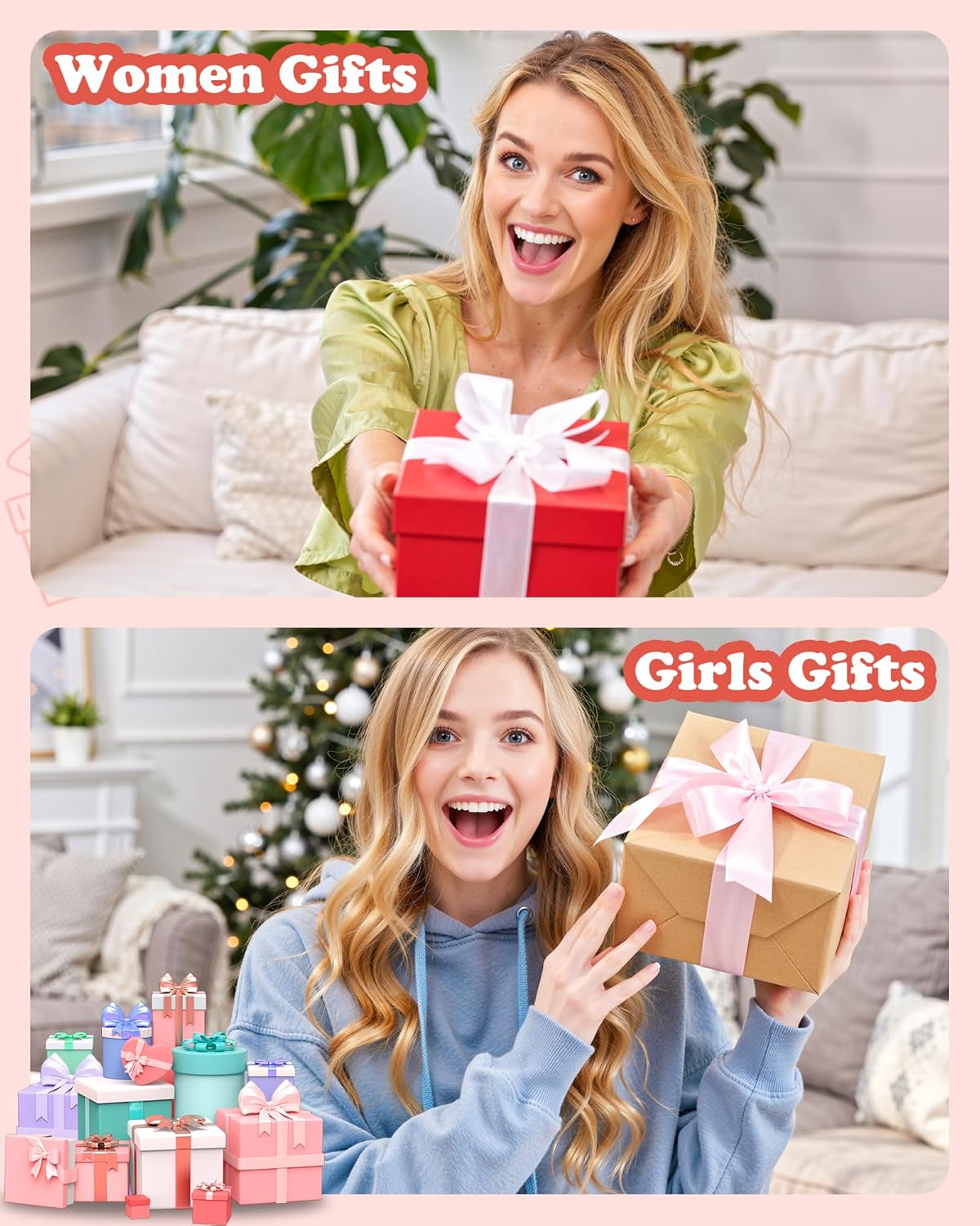 Duffle Bag Women Girls Gift: Letter Carry on bags, Dance Cheer bag Sports for Girl, Kid Gymnastics Bags, Birthday Gifts for Women Girls Kids Teens Mom Teacher