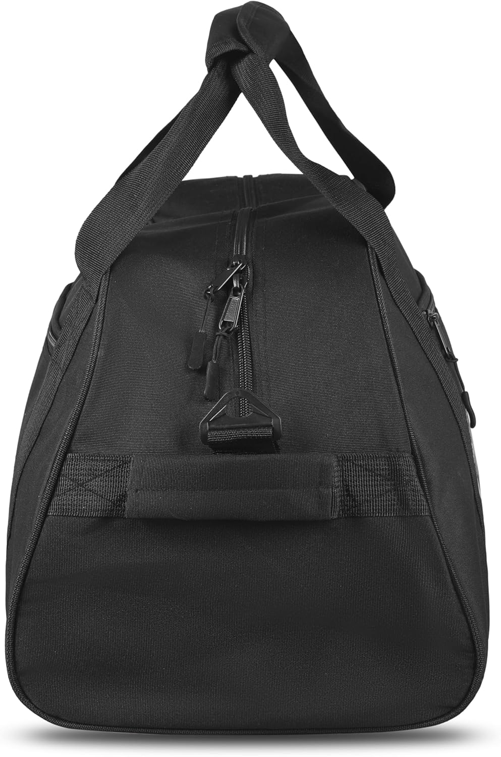 Unisex Duffel Bag Black, Extra Roomy Waterproof Small Gym Bag For Women with Shoe Compartment, Sports Bags with Zippered Pockets, Adjustable Straps Duffle Bag Travel Large Gym Bag For Men