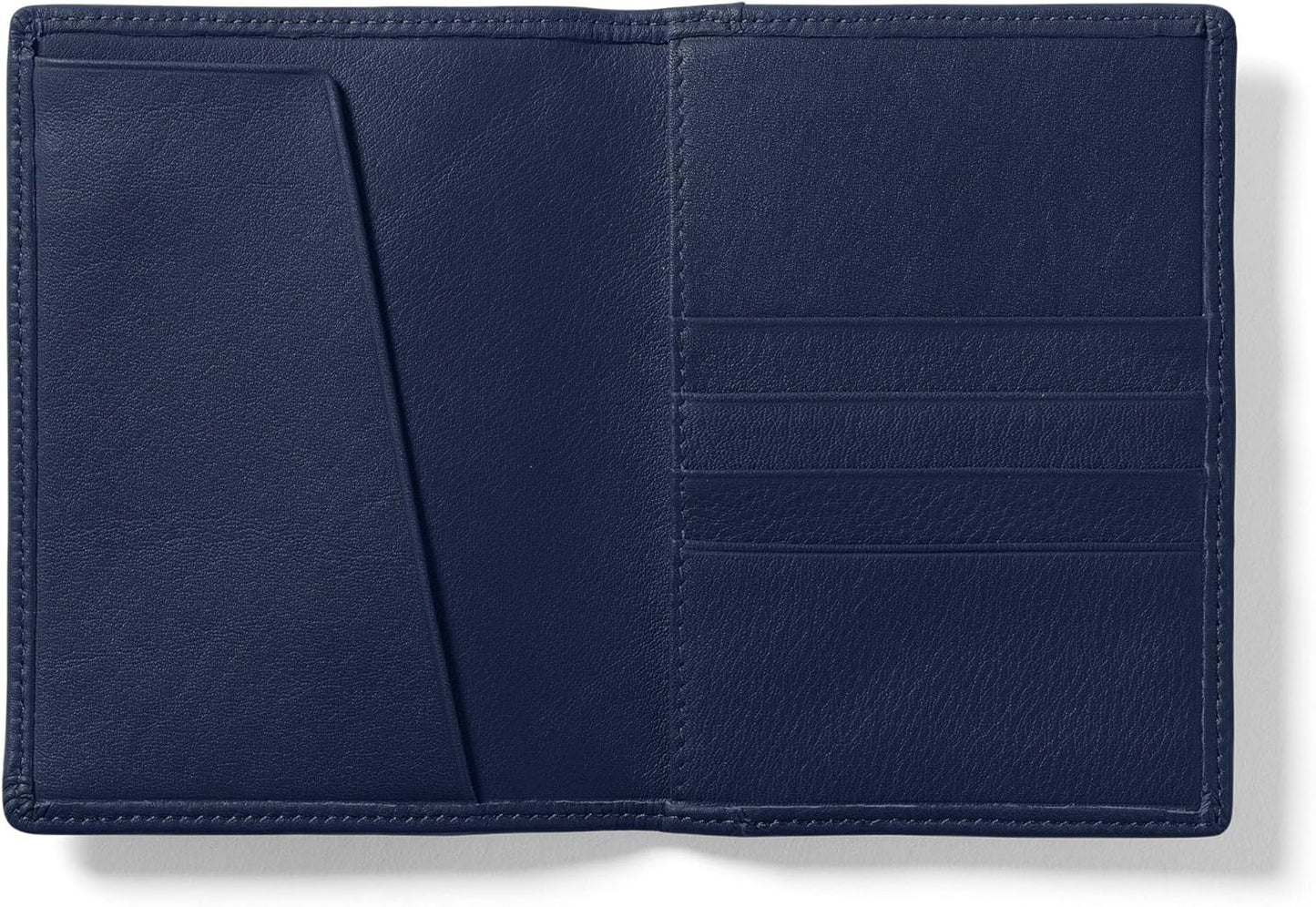 Leatherology Deluxe Passport Cover – Leather Travel Wallet with Card Slots, Pockets & Cash Storage