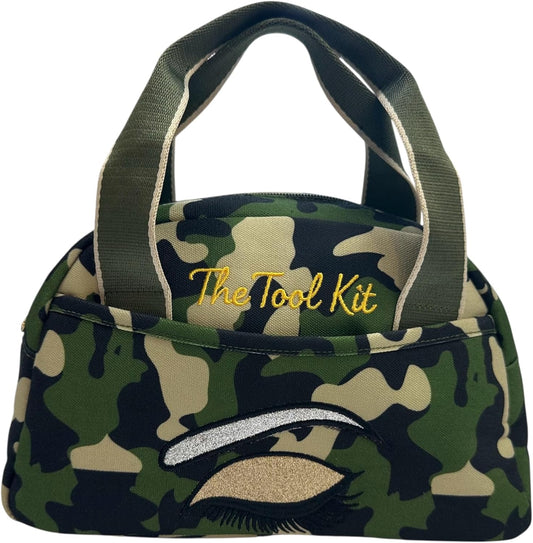 Beyond Shadow Ops™ Tool Kit – Luxe Collection Makeup Bag & Travel Accessories Organizer with Secure Compartments and Military-Inspired Design, 2 Lg Exterior pockets, Gift for Makeup Lovers