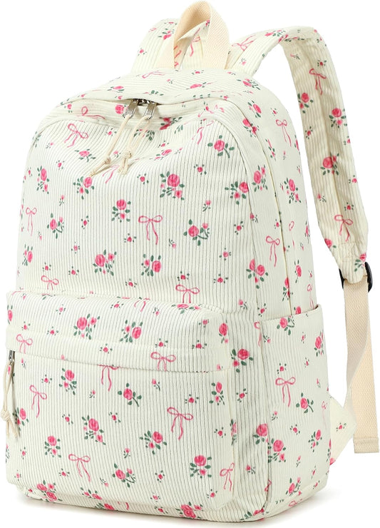 LEDAOU School Backpack Teen Girls Lightweight Bookbag Elementary Middle School Backpacks College Laptop Bag Travel Daypack