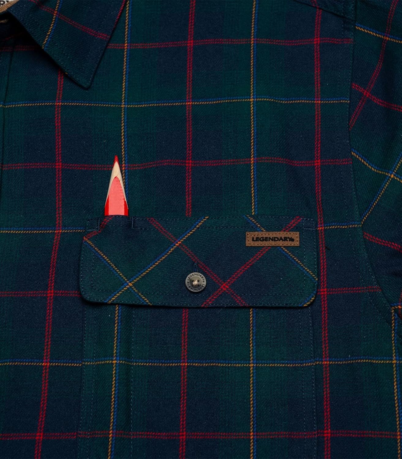 Legendary Whitetails Men's Flannel Shirt Long Sleeve Button Down 100% Cotton