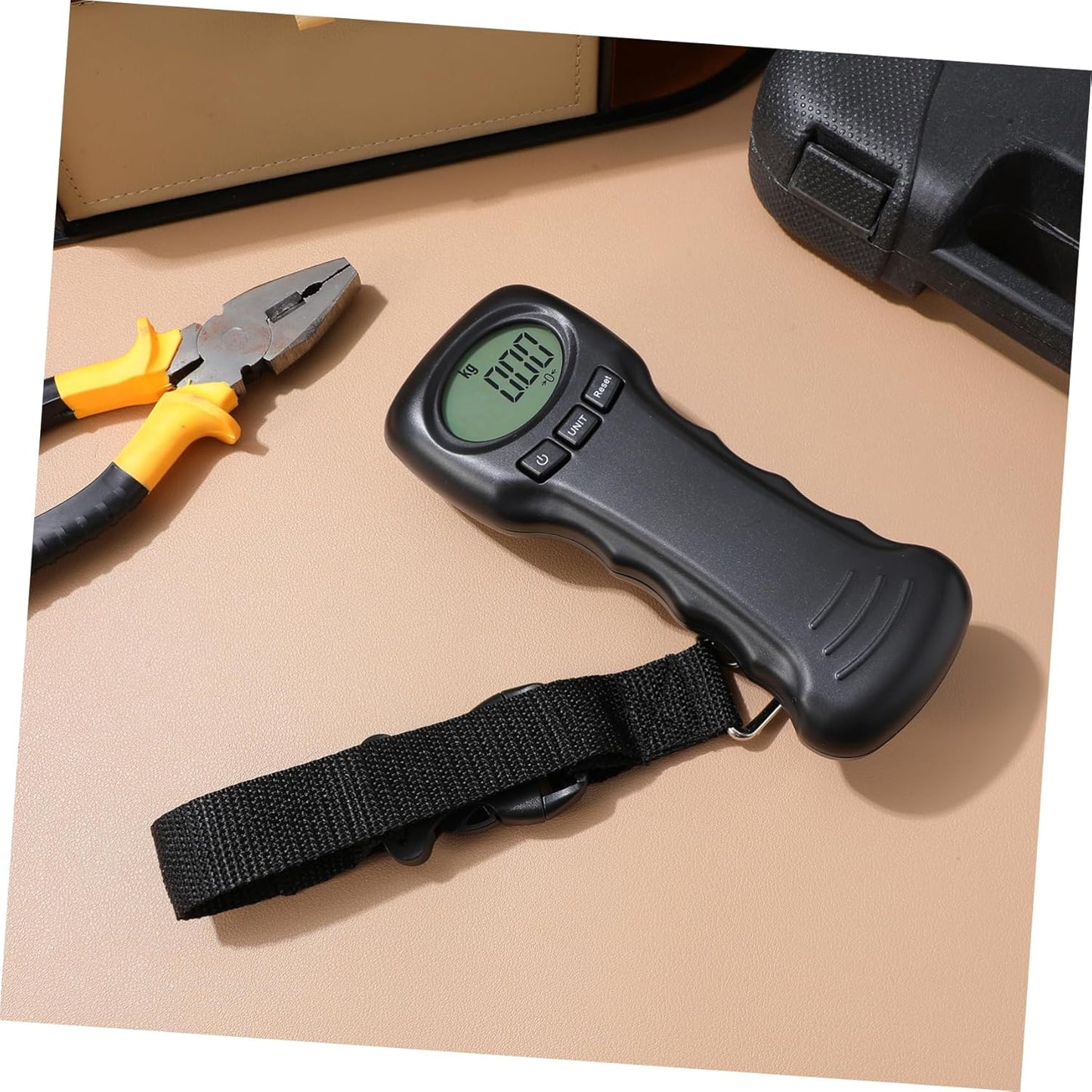 Ultra-Portable Backlit LCD Display Scale Luggage Weight Scale for Travel Compact Battery Included