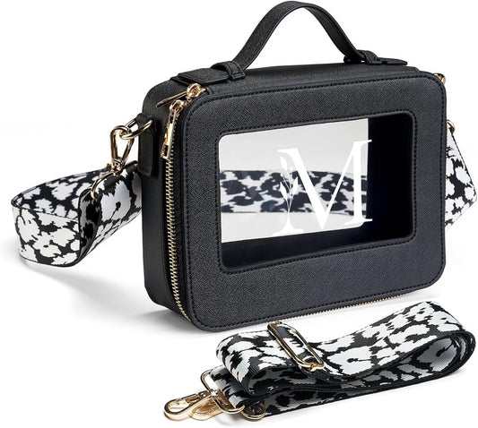 AW BRIDAL Monogram Canvas Tote Bag for Chrismas, Bridal Shower, Retirement, Birthday Gifts for Women Mom Wife Sister Friends