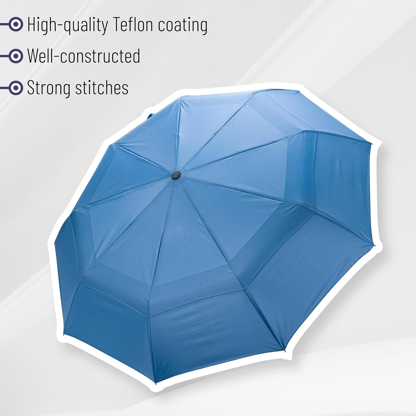 Mr. Pen- Windproof Travel Umbrella, Automatic Umbrellas for Rain, Compact