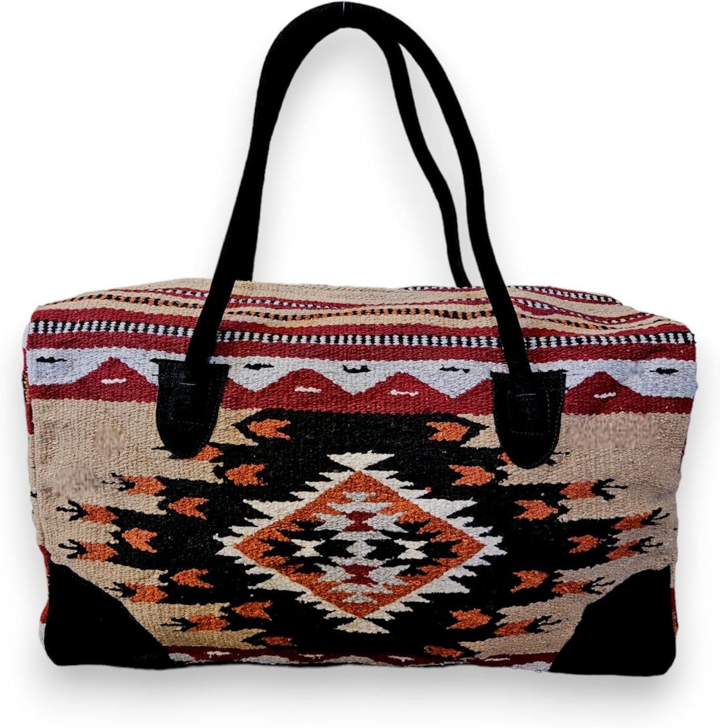 Southwestern Large Weekender Travel Bag Western Duffle Bag Boho Travel Bag