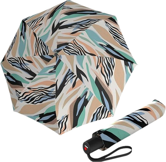 Knirps A.200 Medium Duomatic Windproof Umbrella for Adults – Automatic Open Close 38.5" Canopy, Travel Case Included