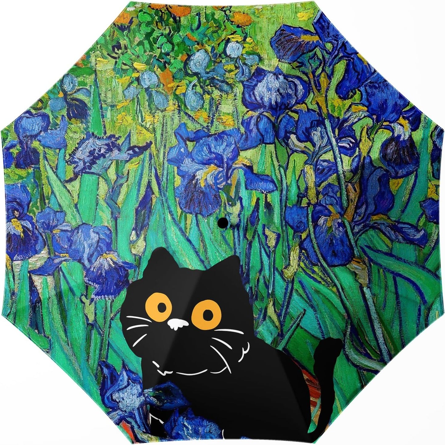 Small Compact Travel Automatic Folding Umbrella for Women, Portable Lightweight, Rain, Wind, UV Sun Shade