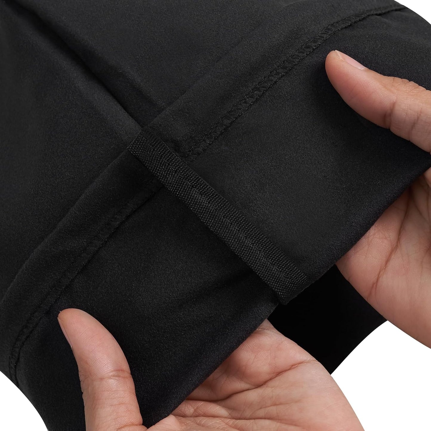 Premium Microfiber Drawstring Bags (Set of 5) – Multipurpose Travel Storage Pouches for Cords, Toiletries, Jewelry, Shoes – Durable Organizer with Strong Drawstring Closure (Black, 7 x 9 Inches)