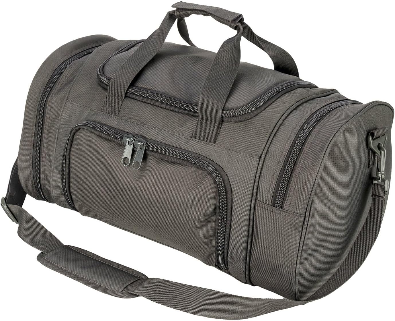 Gym Bag Duffle Bags for Men Women with Shoes Compartment Sport Weekend Travel Overnight Carry On Bag for Tactical Military Travel Work Out Bags (Grey)