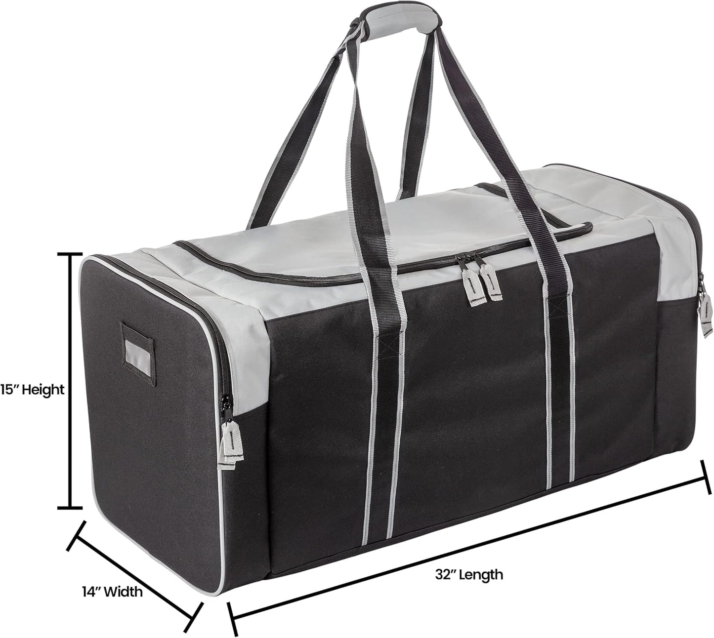 Jetstream Heavy Duty Multi Pocket Durable Sports Gym Equipment Travel Duffel Bag