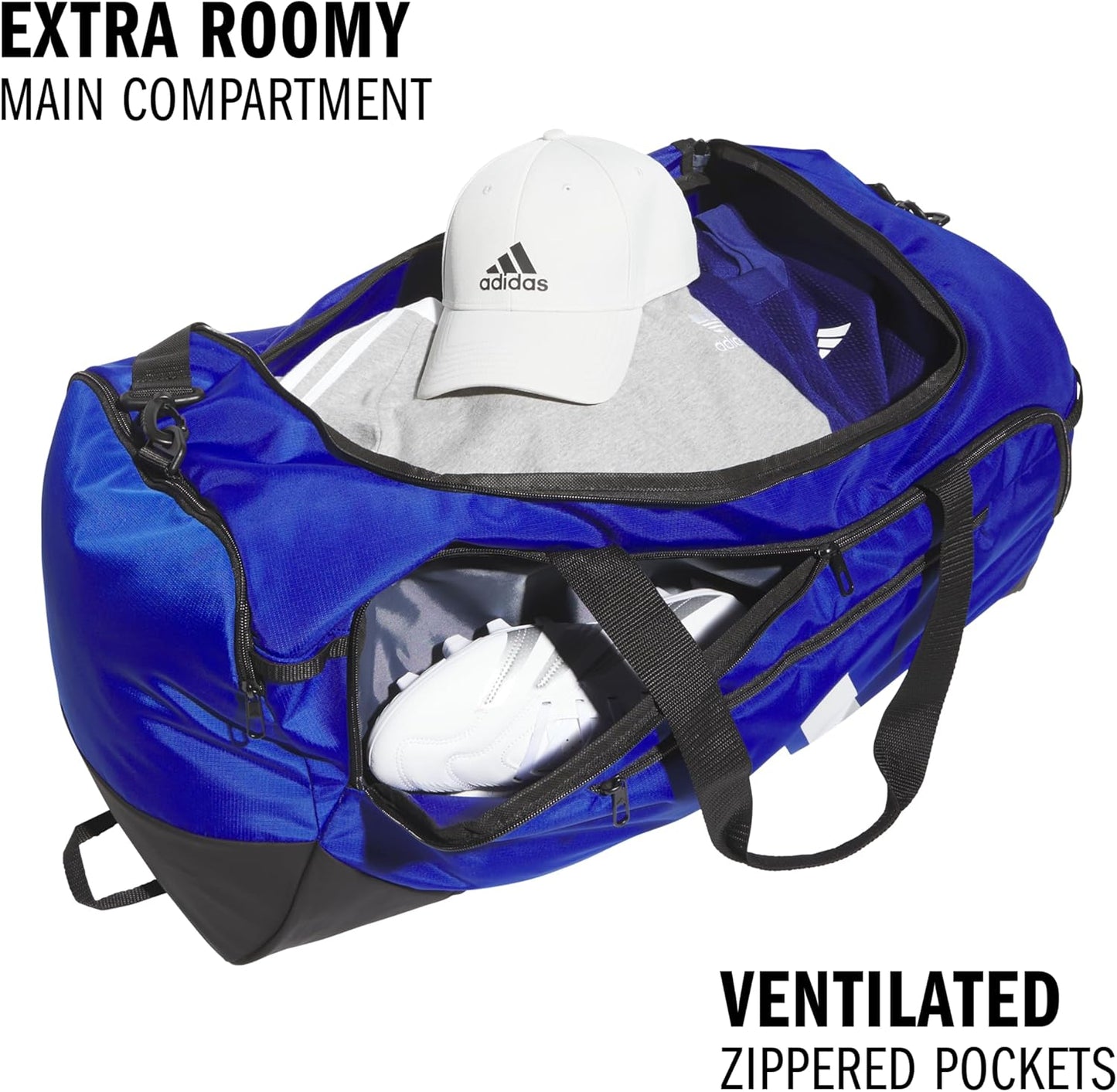 adidas Defender 5.0 Duffel Bag – Durable for Sports, Gym & Travel