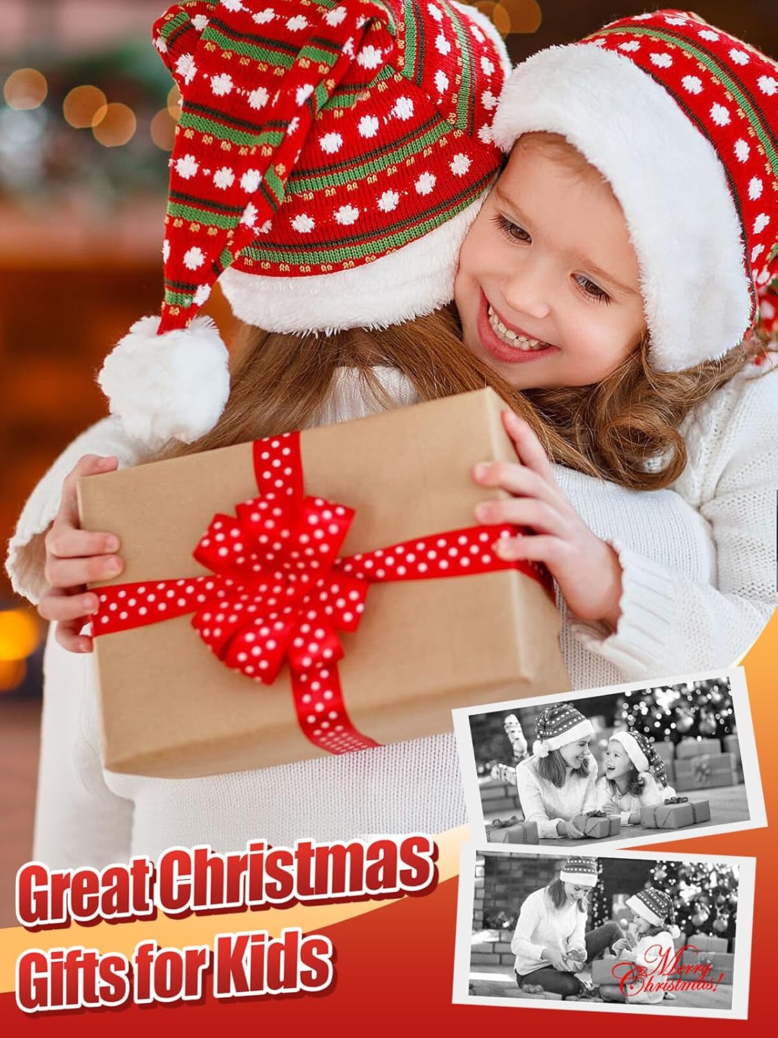 18 Rolls Kids Instant Camera Print Refill Paper - Photo Printer Thermal Paper Rolls, Instant Print Camera Refill Paper for 4 5 6 7 8 9 10 Year Old Girls Boys Birthday Gifts