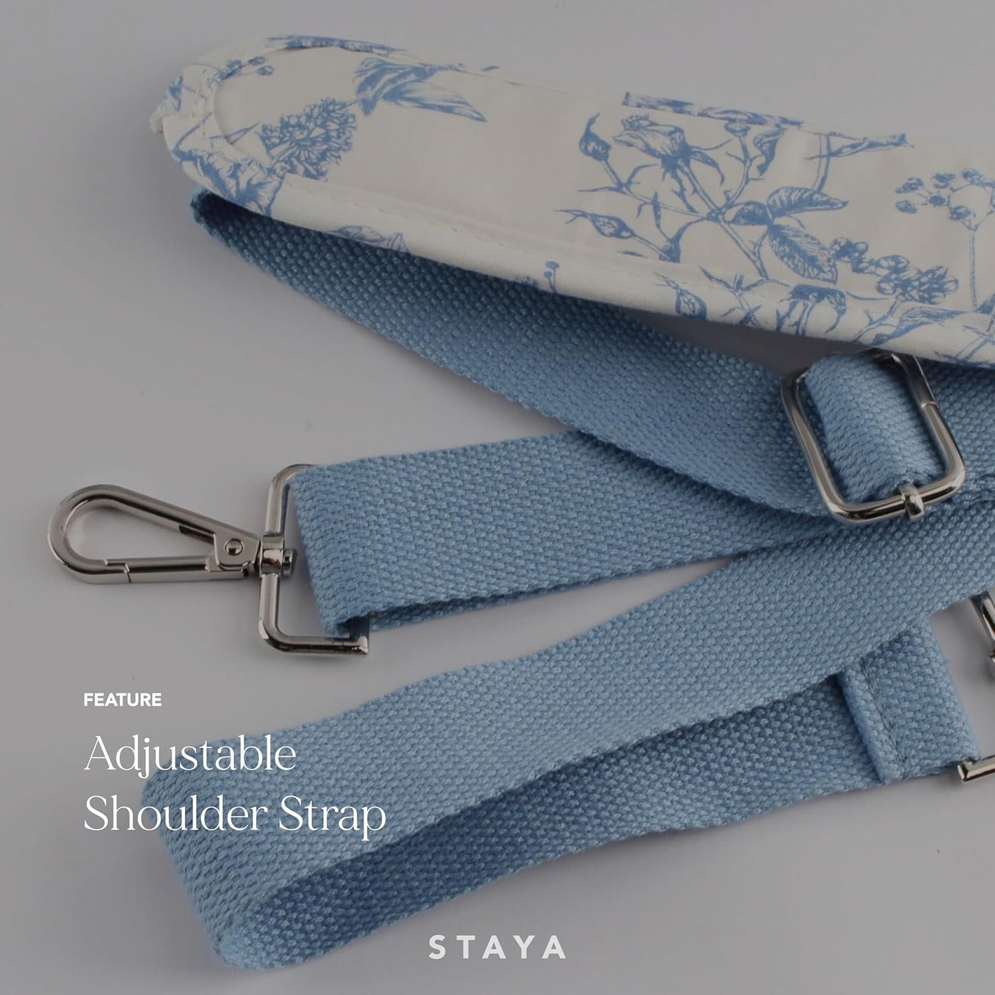 Staya Quilted Duffle Bag - Perfect Travel Companion, Quilted Weekender Bags for Women, (Coastal Grandma)