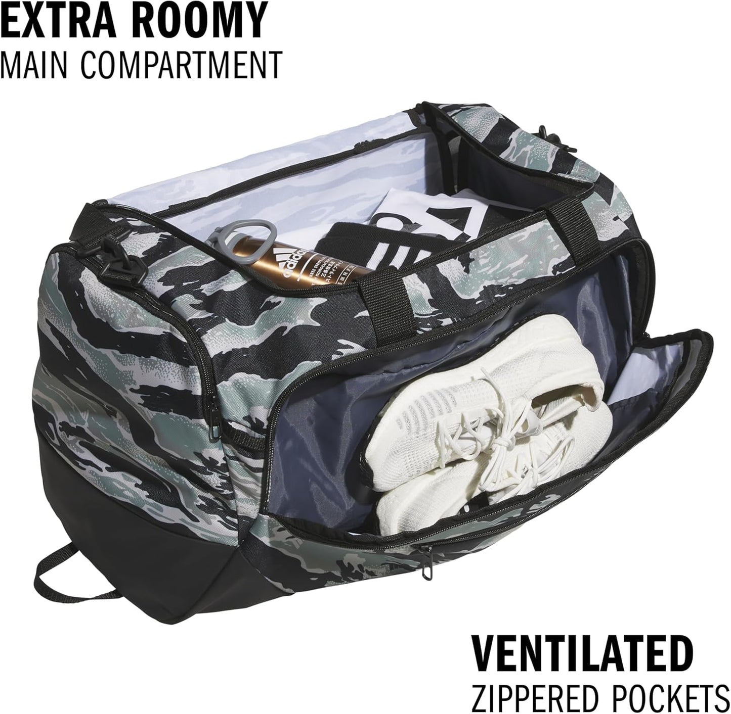 adidas Defender 5.0 Duffel Bag – Durable for Sports, Gym & Travel