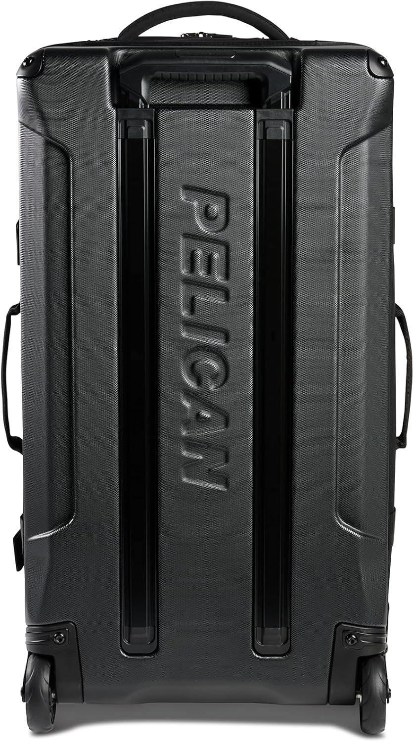Pelican Aegis Luggage - Check in Duffel Bag with Wheels - 28 Inch Suitcase with Wheels (Black)