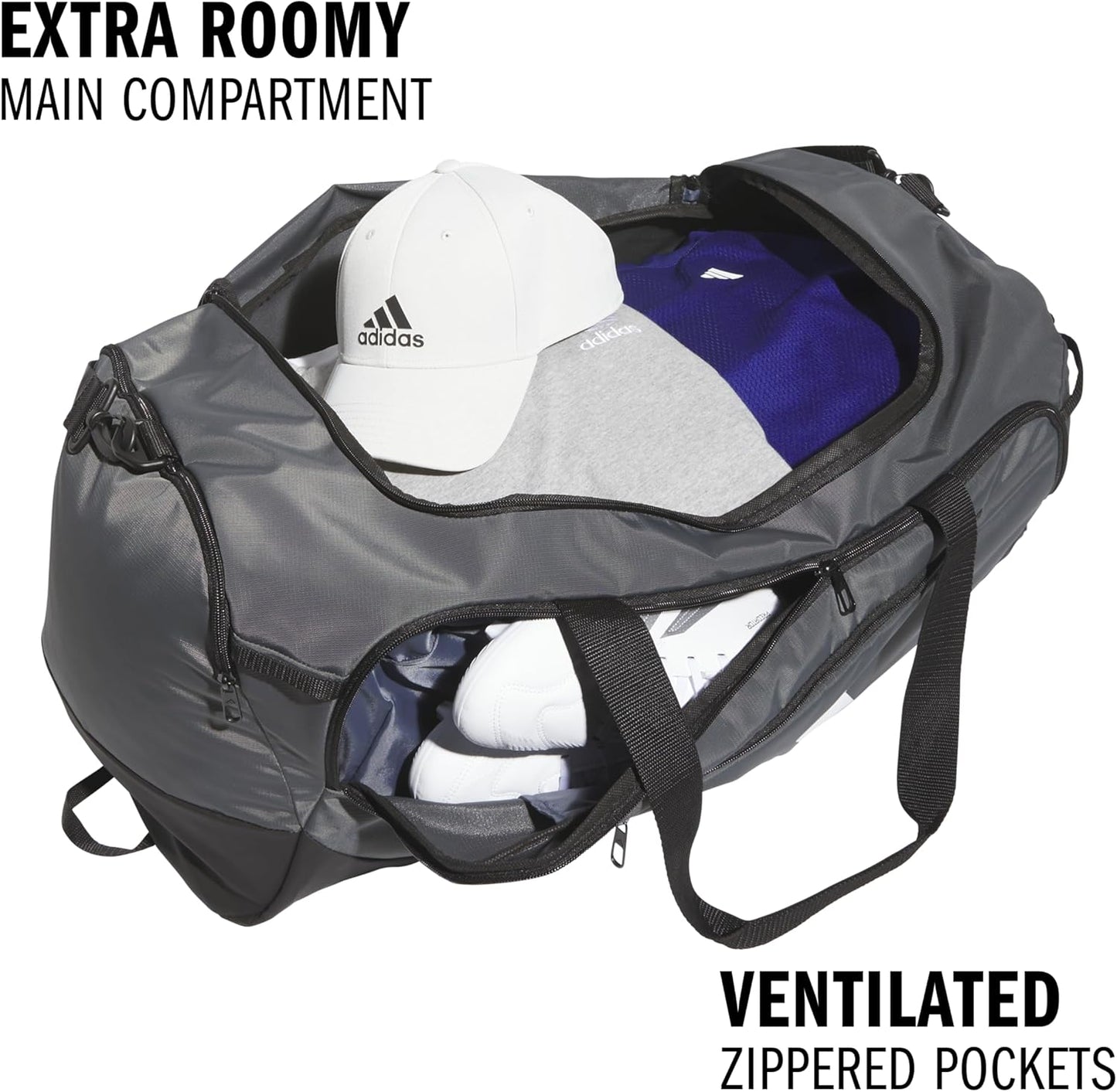 adidas Defender 5.0 Duffel Bag – Durable for Sports, Gym & Travel
