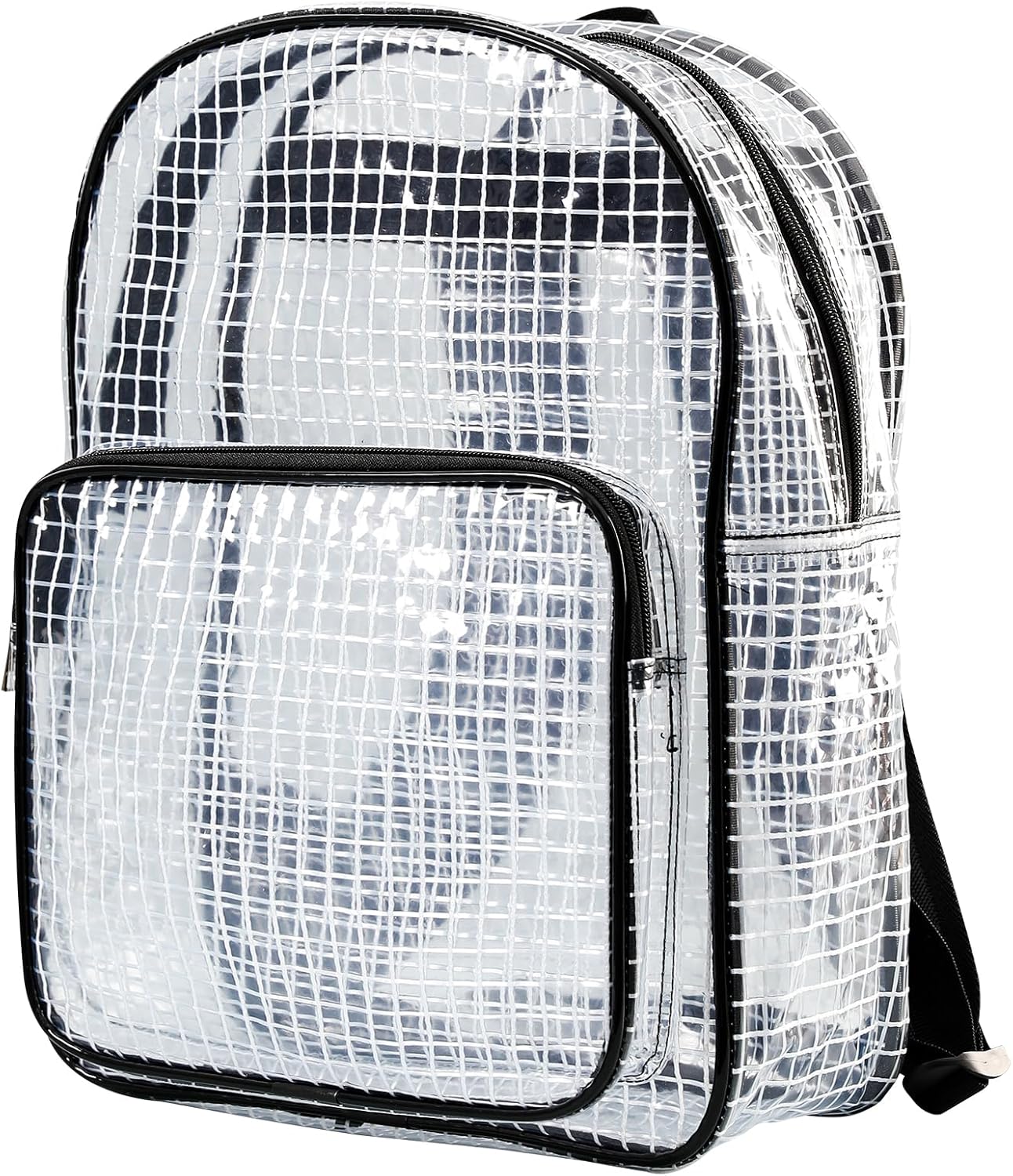 15.7 Inch Tool Backpack-Transparent & Anti-static Cleanroom Engineer Tool Bag for Work and Travel（fabric shoulder straps）