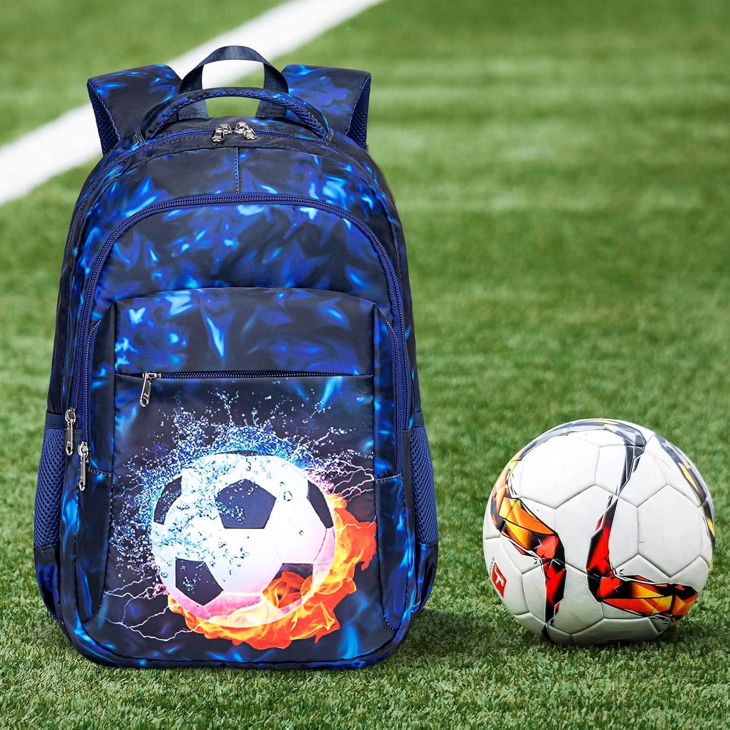 LEDAOU School Backpack for Boys Girls Kids Bookbag Elementary Primary Middle School Bag Travel Back Pack for Ages 6-14