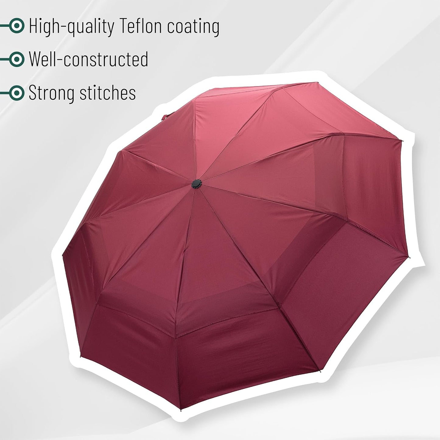 Mr. Pen- Windproof Travel Umbrella, Automatic Umbrellas for Rain, Compact