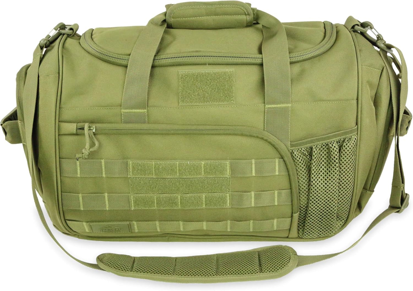 APRlLBAY Gym Bag Large Size 43L Training Bag Traveling With Luggage Strap Equipment Bag Tactical Military Duffel for Men&Women Basketball Football Weekender,Sports Bag Sturdy (Green)