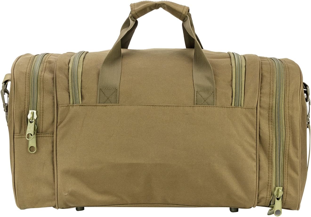Gym Duffel Bag for Men Sports Duffel Bag with Shoe Compartment (GREEN-Model A)