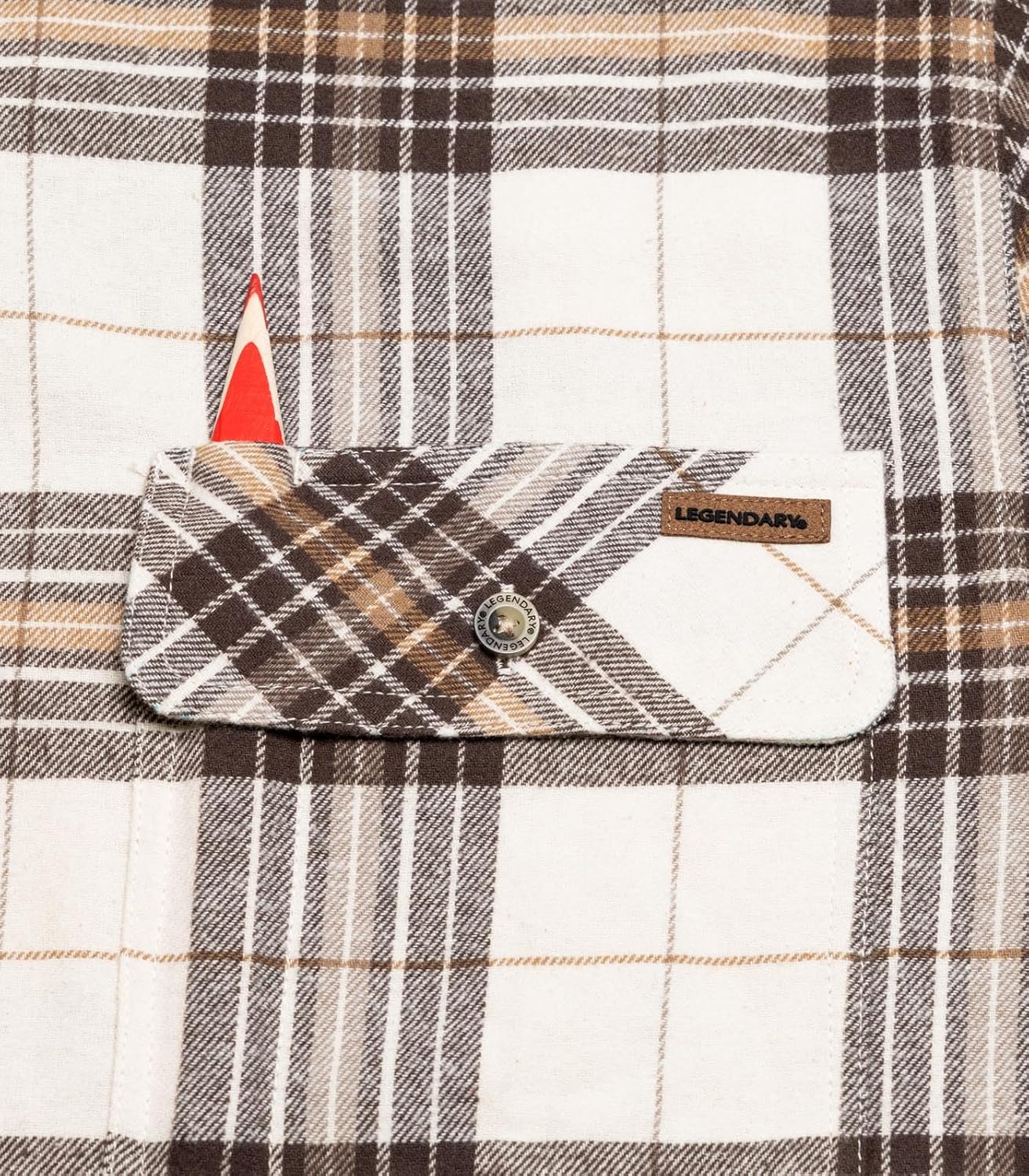 Legendary Whitetails Men's Flannel Shirt Long Sleeve Button Down 100% Cotton