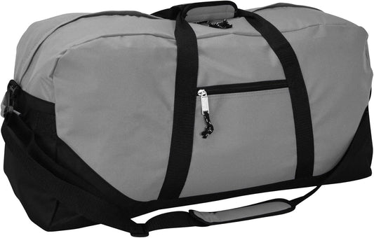 DALIX 25" Big Adventure Large Gym Sports Duffle Bag (Black Grey Navy Blue Red Camo)