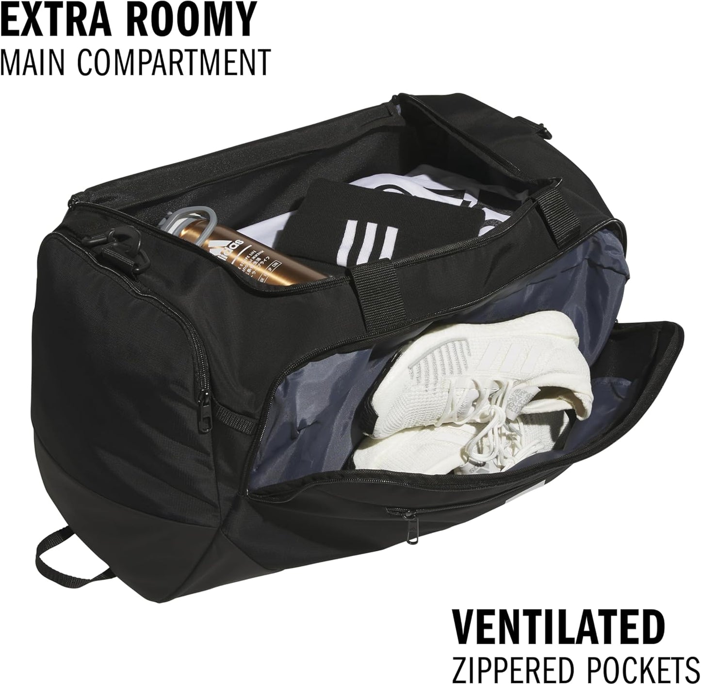 adidas Defender 5.0 Duffel Bag – Durable for Sports, Gym & Travel