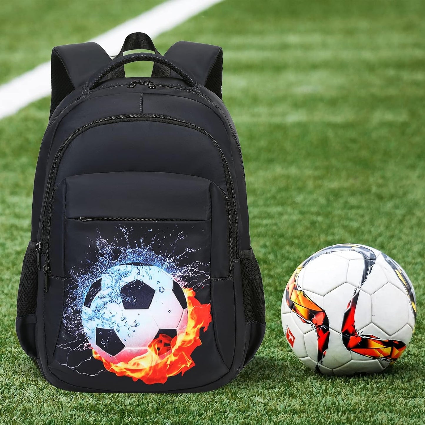 LEDAOU School Backpack for Boys Girls Kids Bookbag Elementary Primary Middle School Bag Travel Back Pack for Ages 6-14